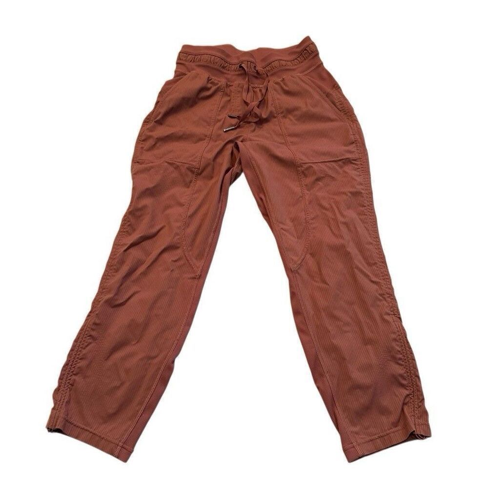 Lululemon Dance Studio Cropped Pants Size 4 Ancient Copper Excellent Condition